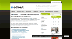 Desktop Screenshot of medhost.de
